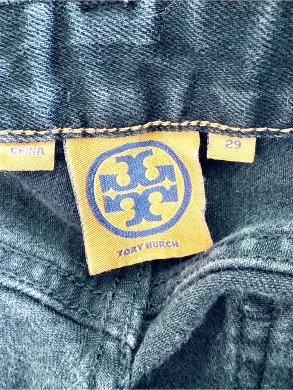 Tory Burch Black Super Skinny Jeans - Picture 9 of 12